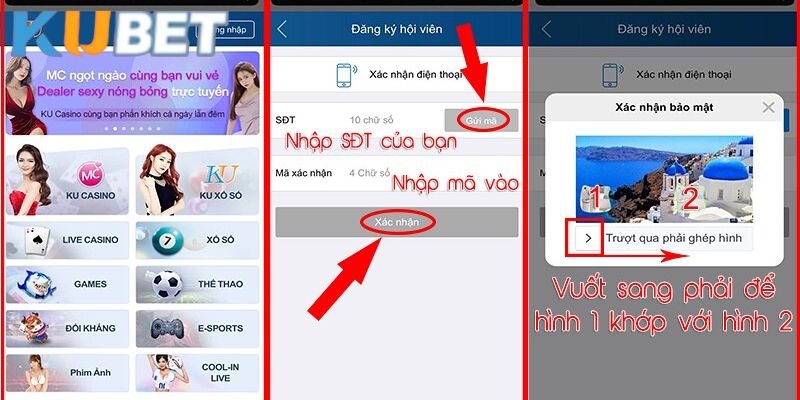 Đăng ký Kubet cực đơn giản tiện lợi trong vài phút  1 Thông tin đăng ký Kubet bắt buộc chính xác và đầy đủ theo yêu cầu